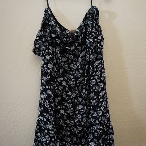 Off the should short-midi dress